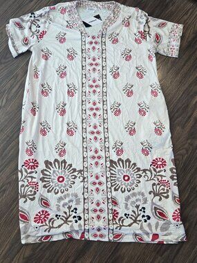 ETOSELL 70's/Boho Style Floral Maxi Kaftan NWT/SIZE 3X